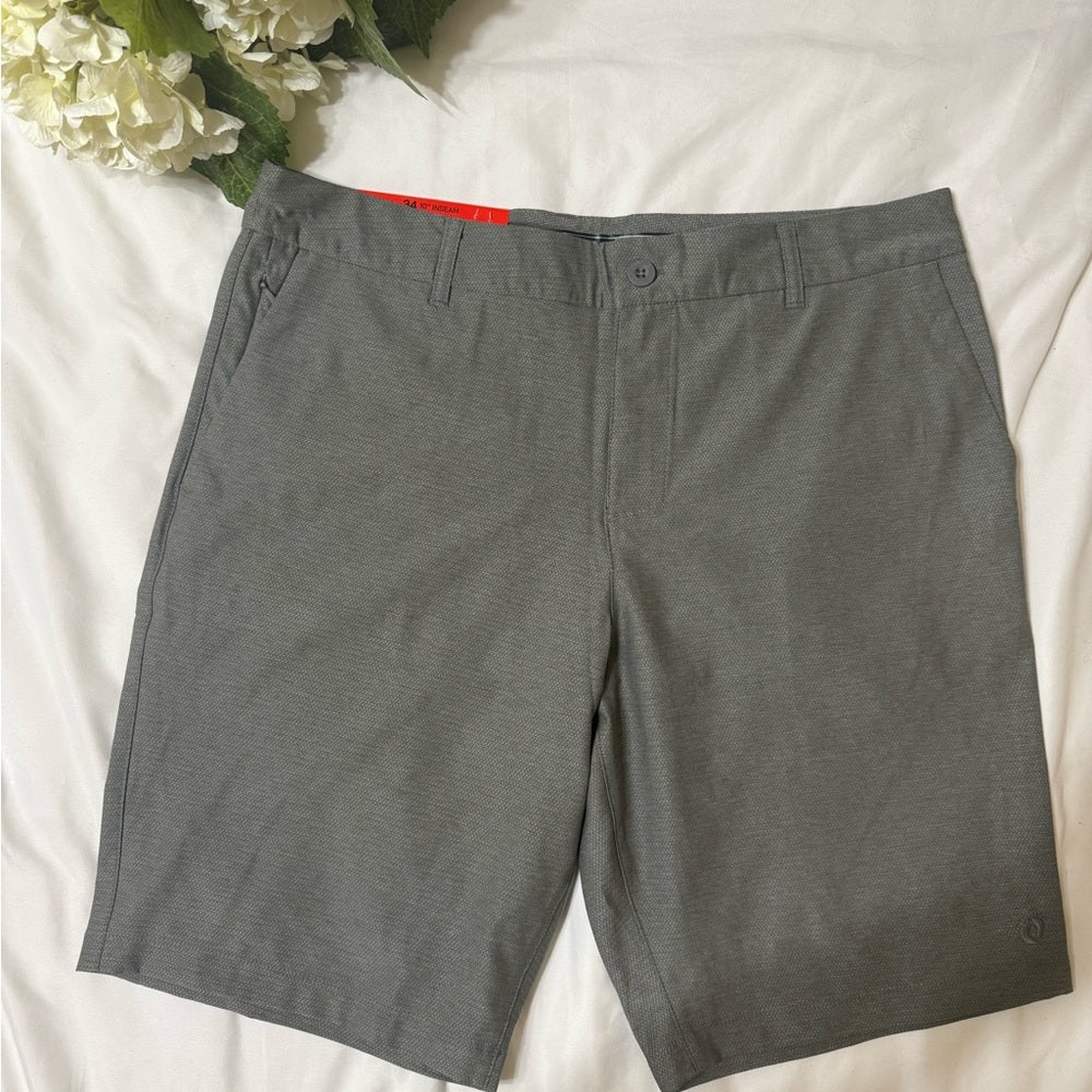Men's Hang 10 Hybrid Gray Shorts