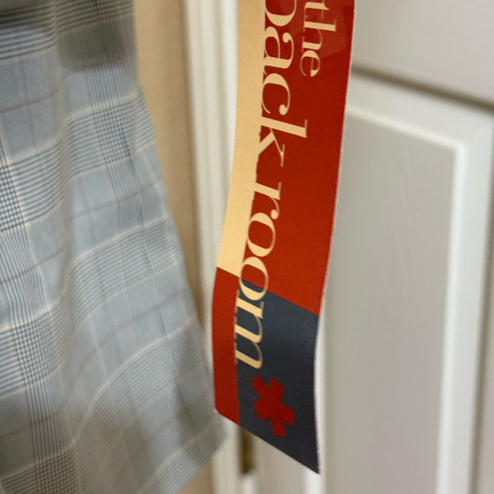 New Linda Allard Ellen Tracy Gray Plaid Blazer The Black Room