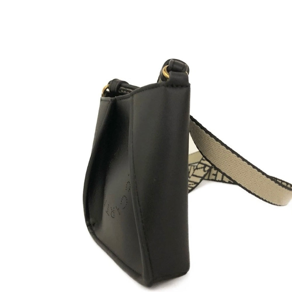 Stella McCartney Black Mini Bag with Guitar Strap
