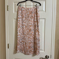 New Mystree Peach and White A-Line Skirt