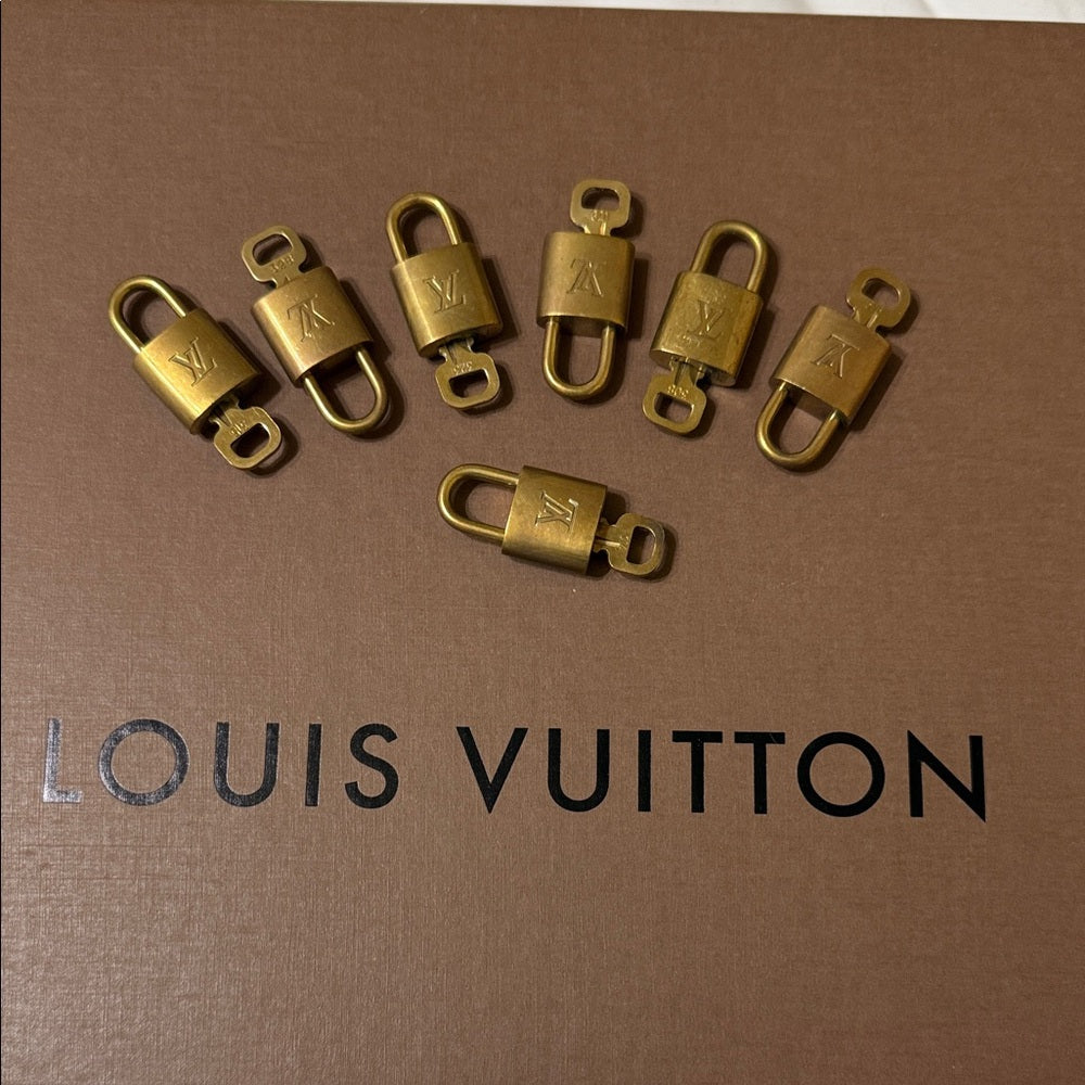 Louis Vuitton Brass Padlocks