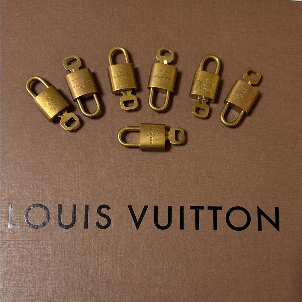 Louis Vuitton Brass Padlocks