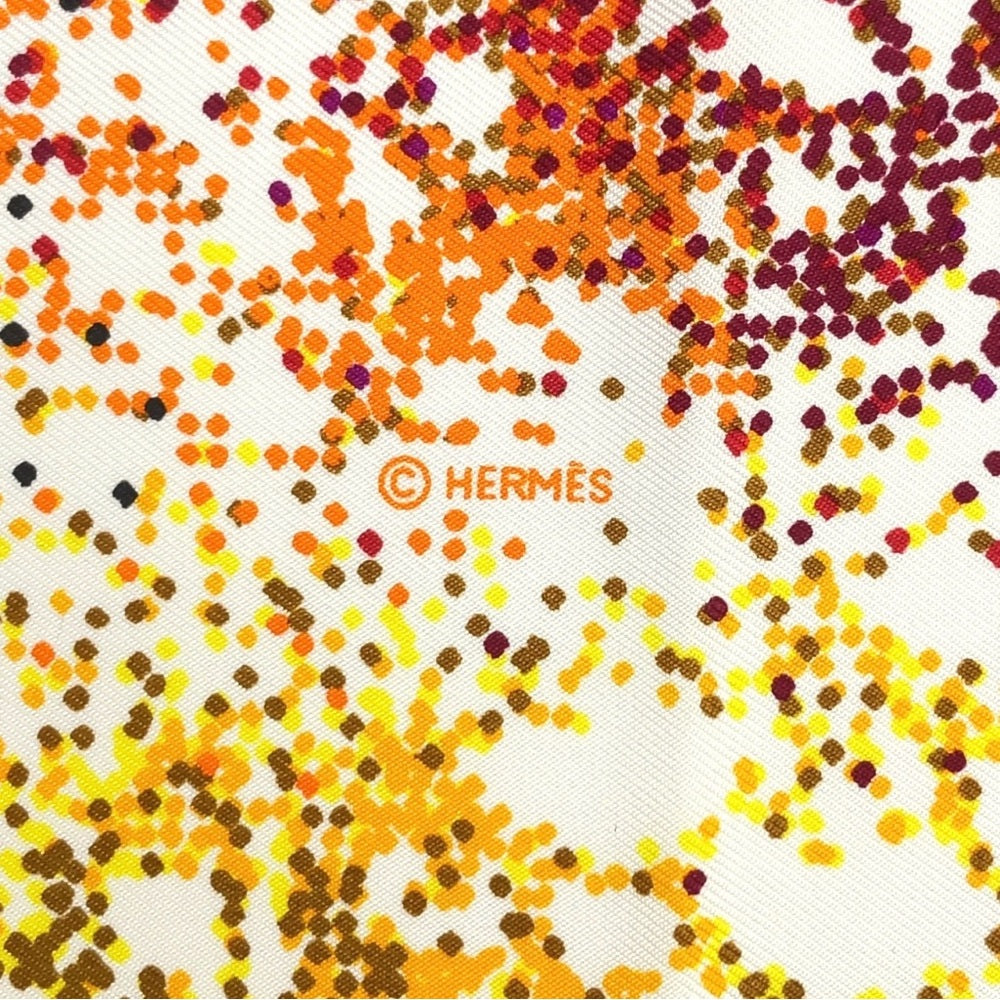 Pristine Hermès Indian Dust Scarf 90 Benoit Pierre Emery