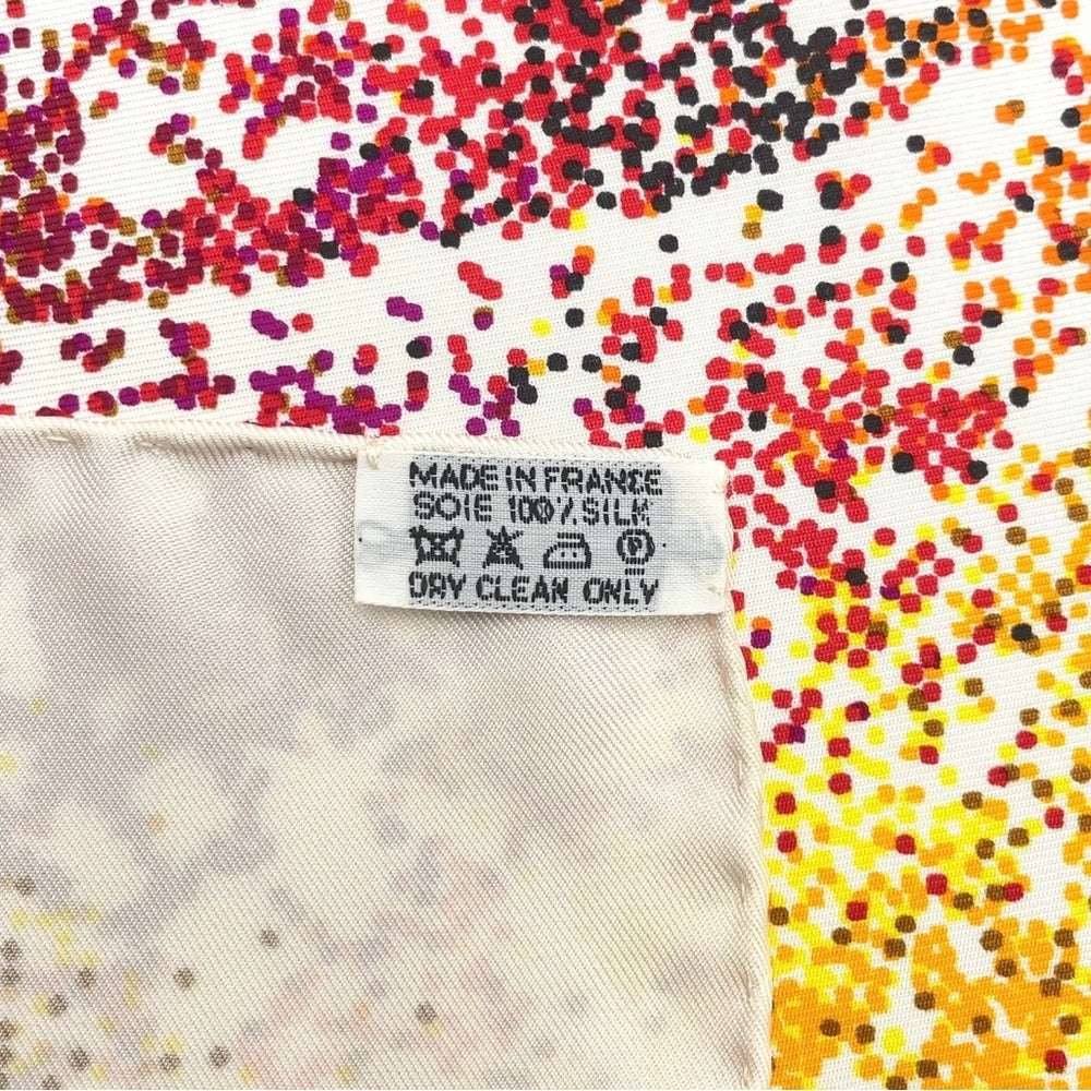 Pristine Hermès Indian Dust Scarf 90 Benoit Pierre Emery