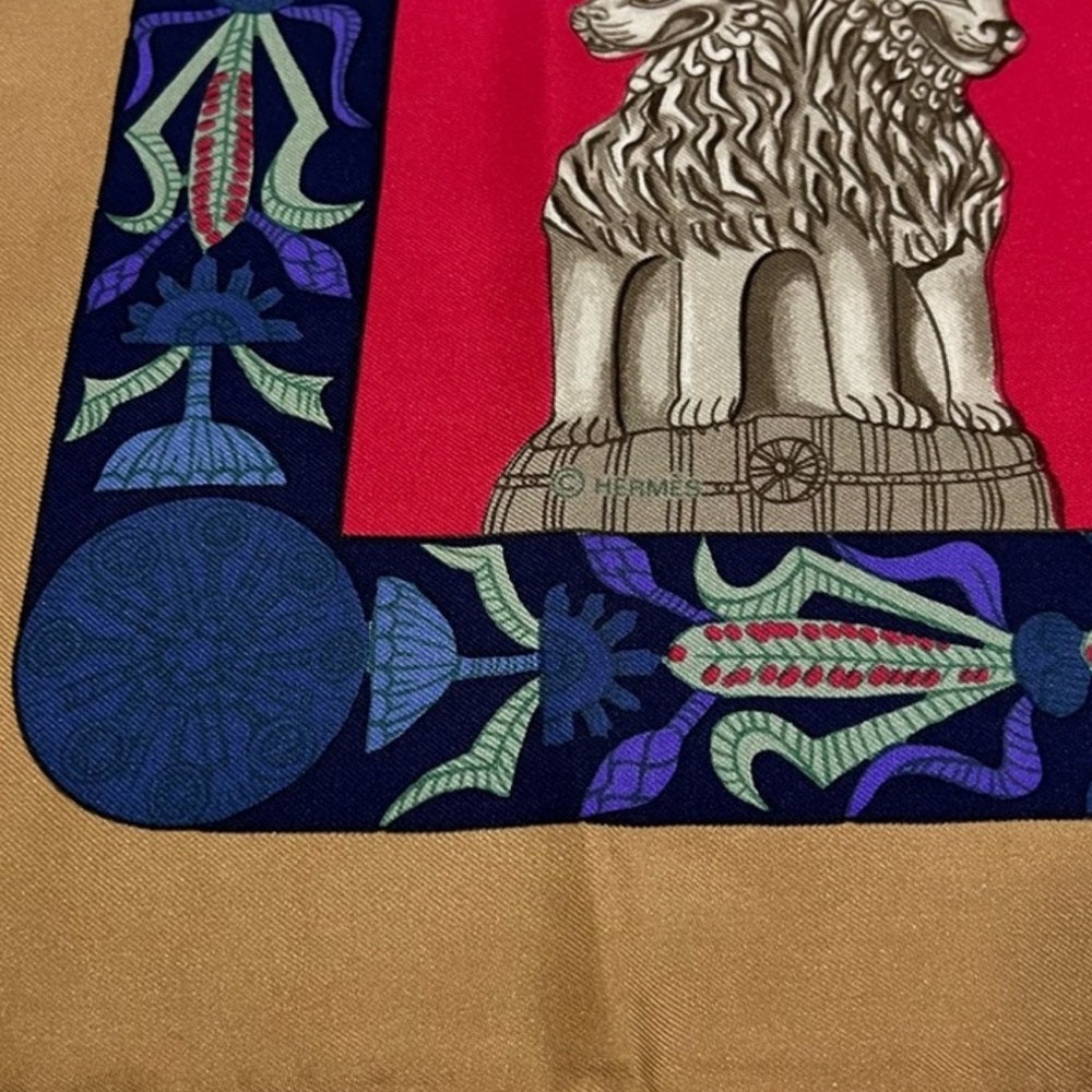 Hermes Torana 100% Silk Carre 90 Scarf bundle