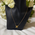 Louis Vuitton Gold Twist Lock Necklace