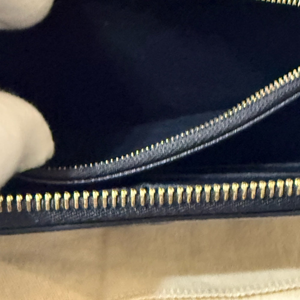 Louis Vuitton Black Empriente Stitch Leather Wallet