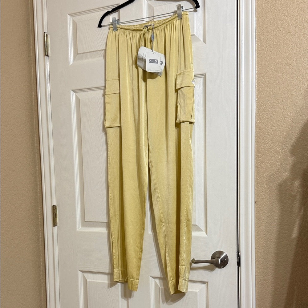 Kristensen DuNord Designer Silk Joggers with Pockets