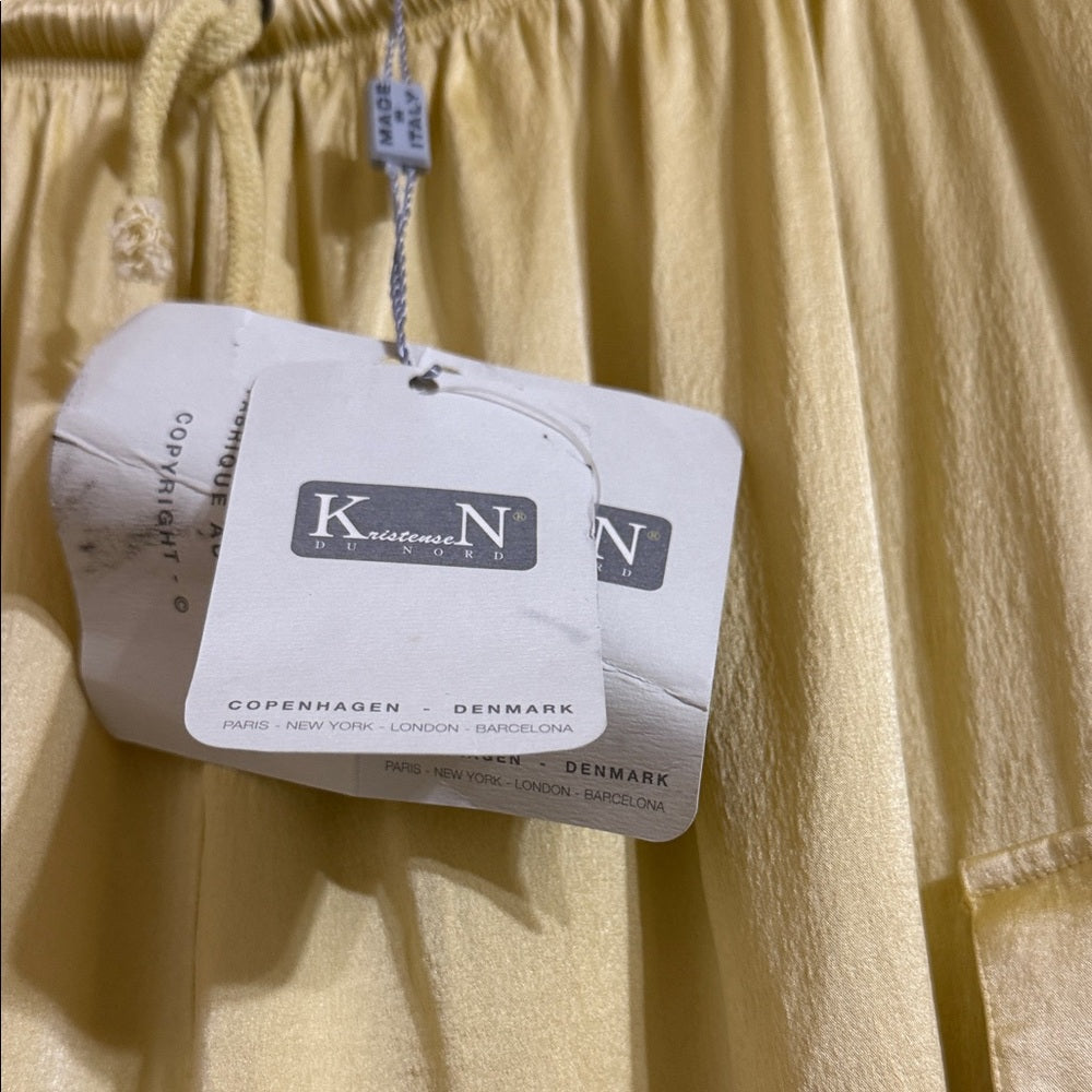 Kristensen DuNord Designer Silk Joggers with Pockets