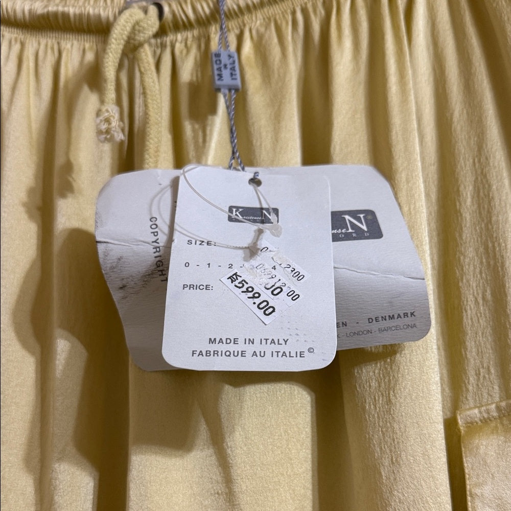 Kristensen DuNord Designer Silk Joggers with Pockets