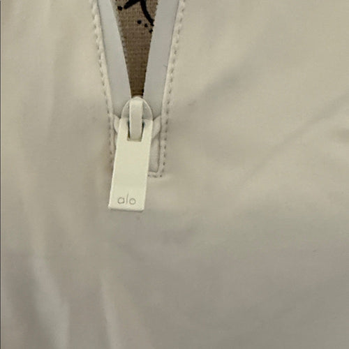 ALO Yoga White Pullover Jacket