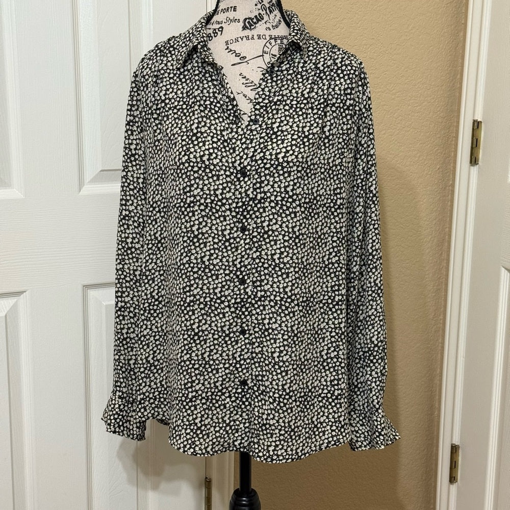 H&M Floral Pattern Blouse