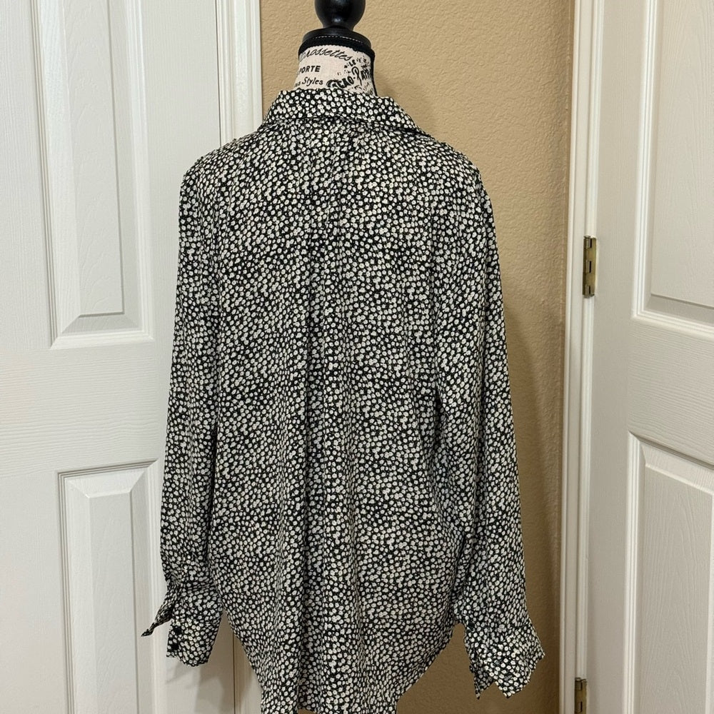 H&M Floral Pattern Blouse