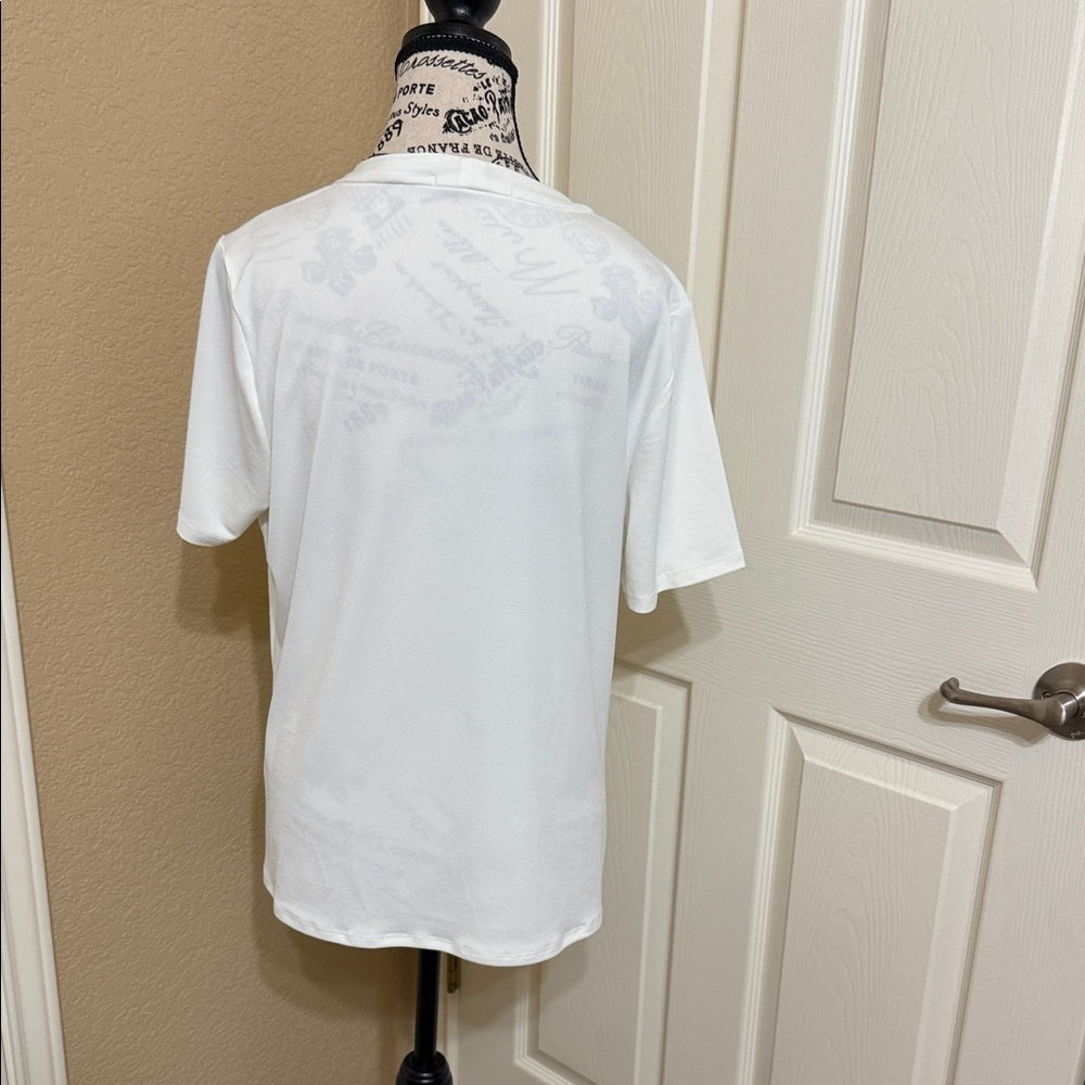 New T Tahari White Women's Tank Top