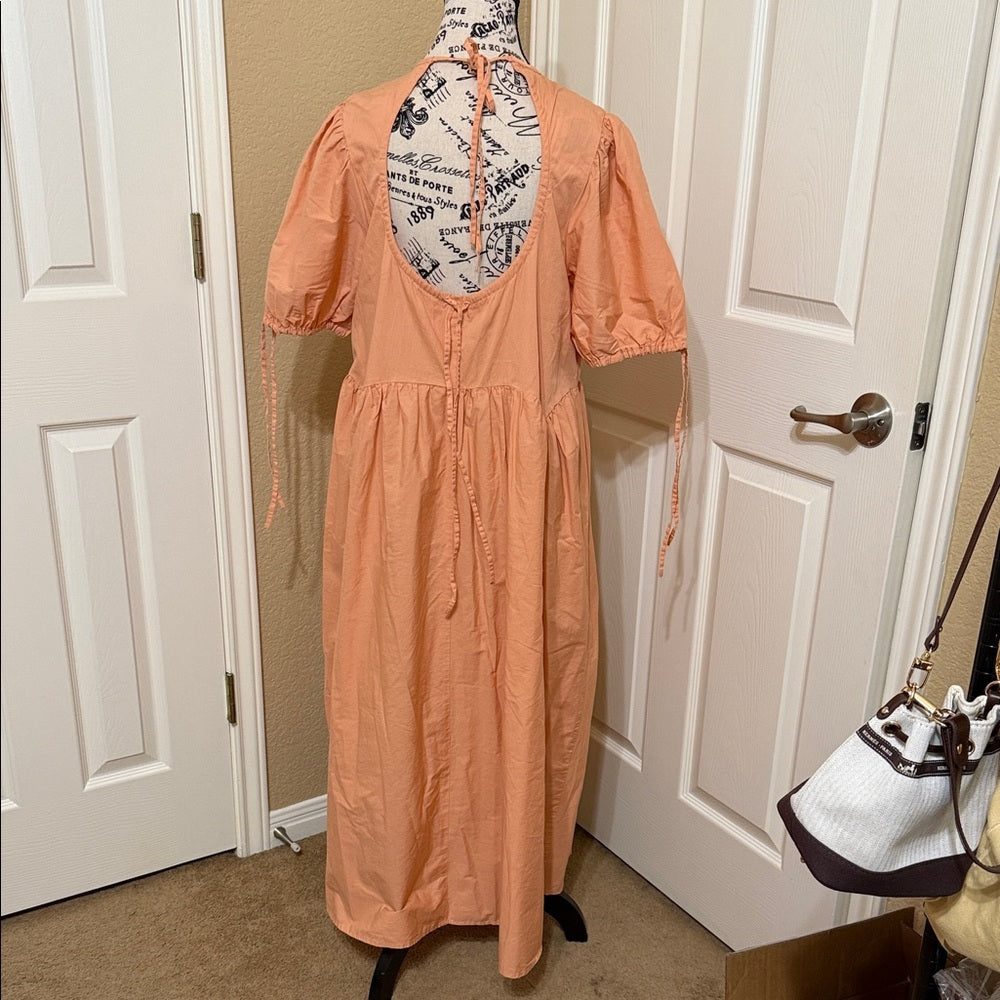 ASOS Maternity Apricot Floral Maxi Dress