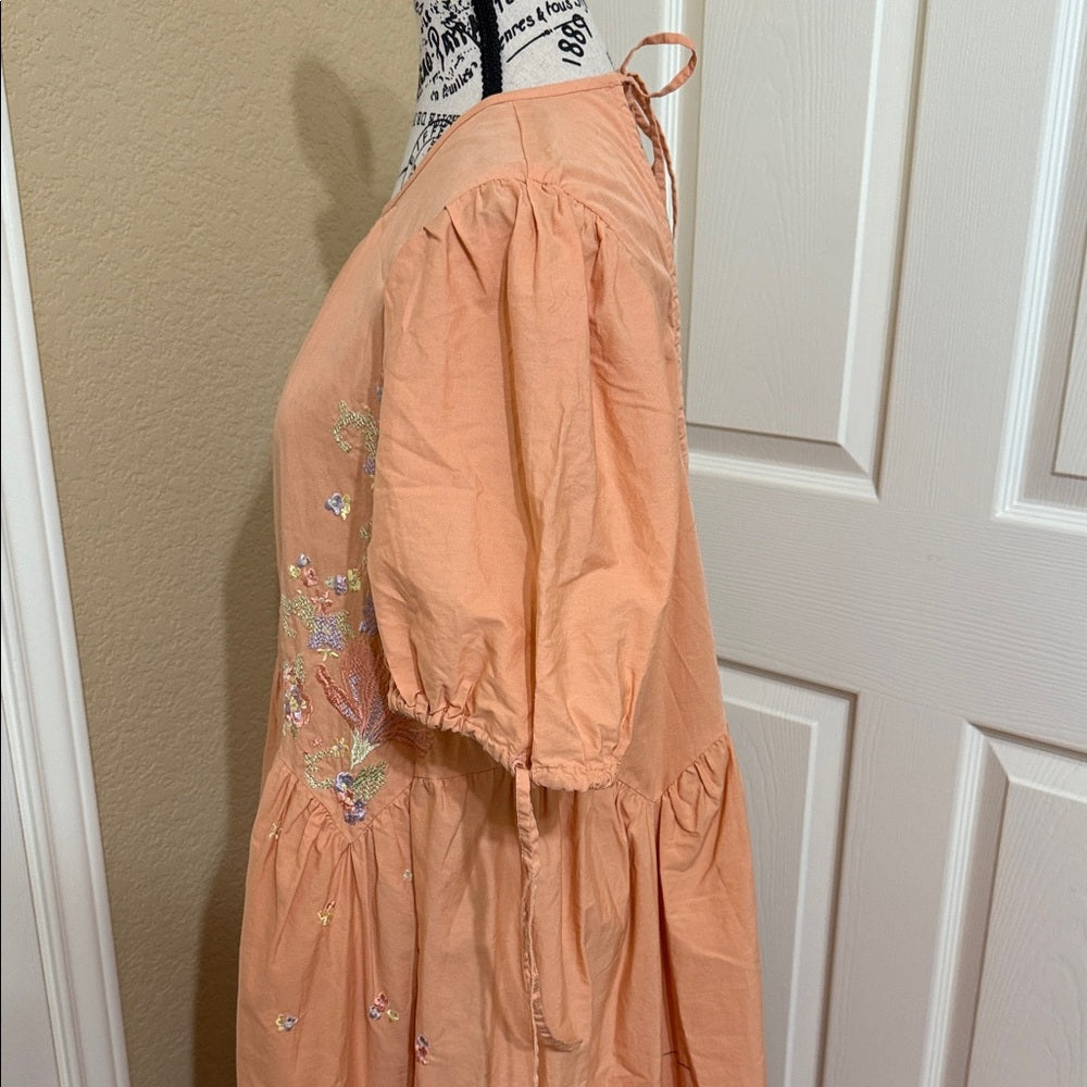 ASOS Maternity Apricot Floral Maxi Dress