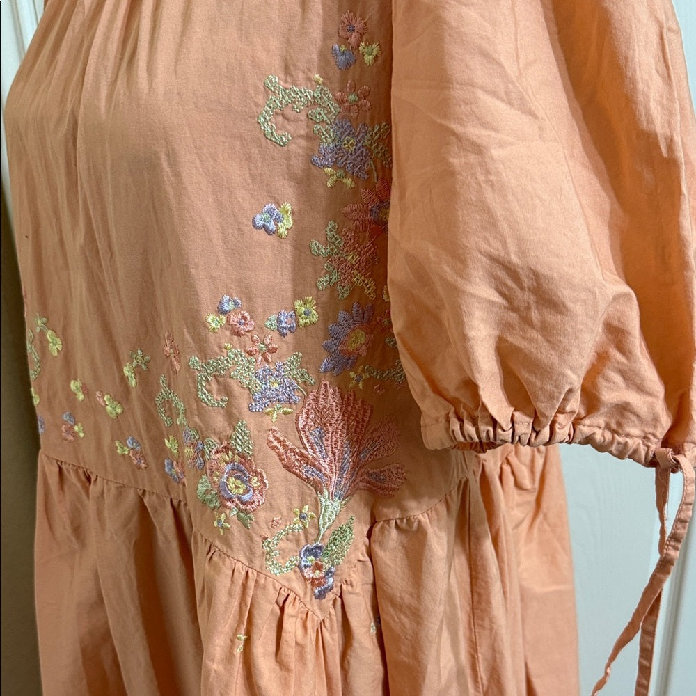 ASOS Maternity Apricot Floral Maxi Dress