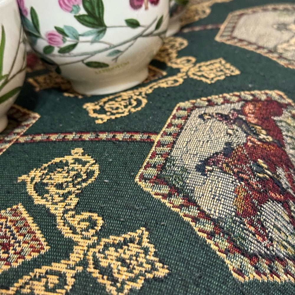 Portmeirion Botanical Garden 7 Cups and 8 Saucers