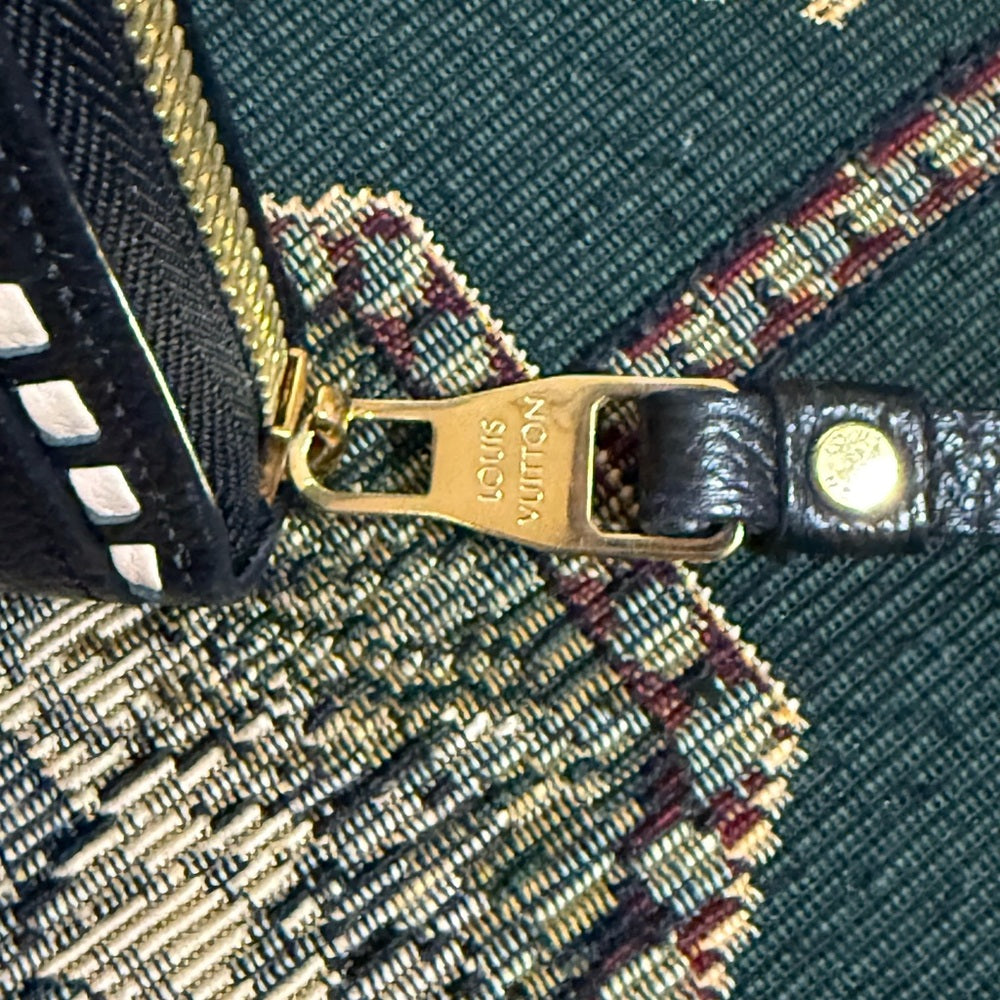 Louis Vuitton Black Empriente Stitch Leather Wallet