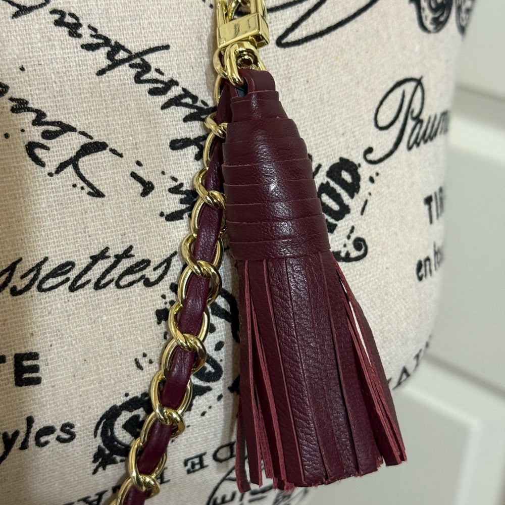 New Tory Burch Port Royal Fleming Crossbody Bag