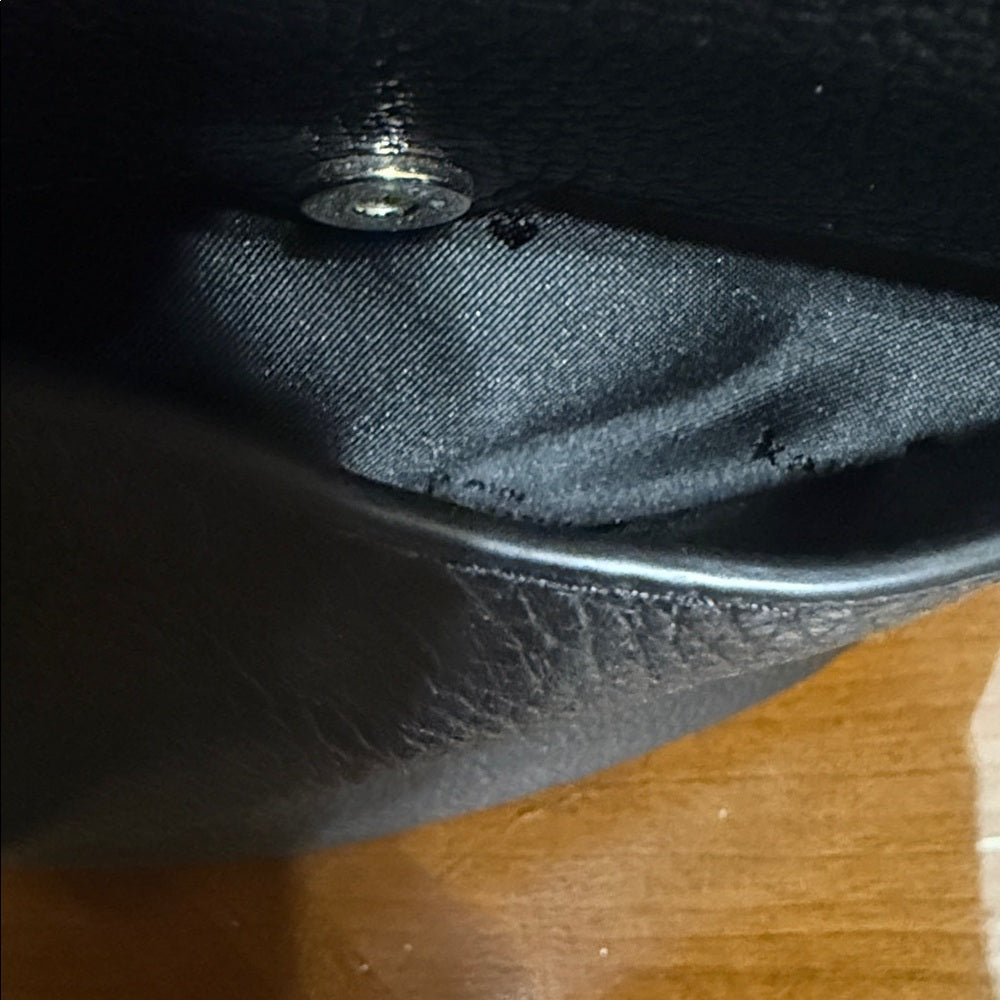 Kate Spade Black Leather Crossbody Bag and Card Wallet