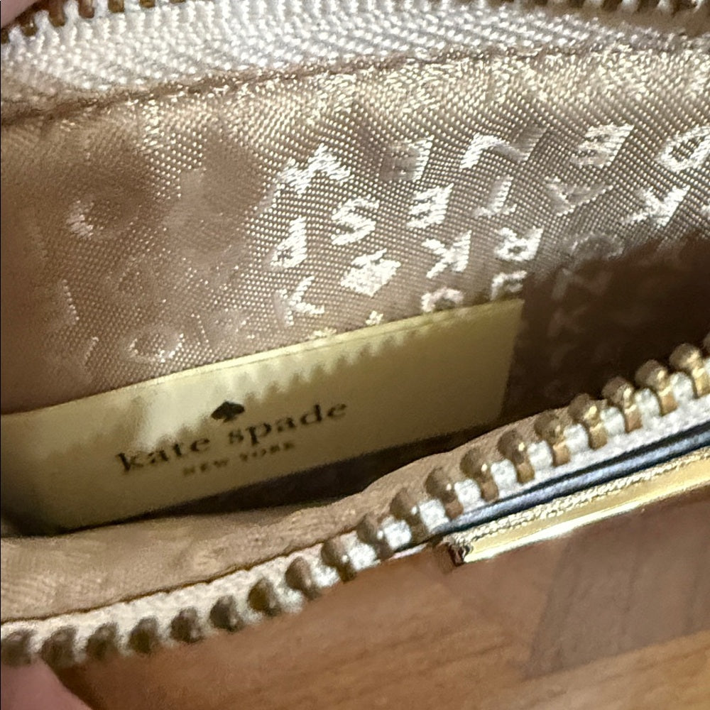 Kate Spade Black Leather Crossbody Bag and Card Wallet