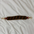 Fendi FF Velvet Bag Strap