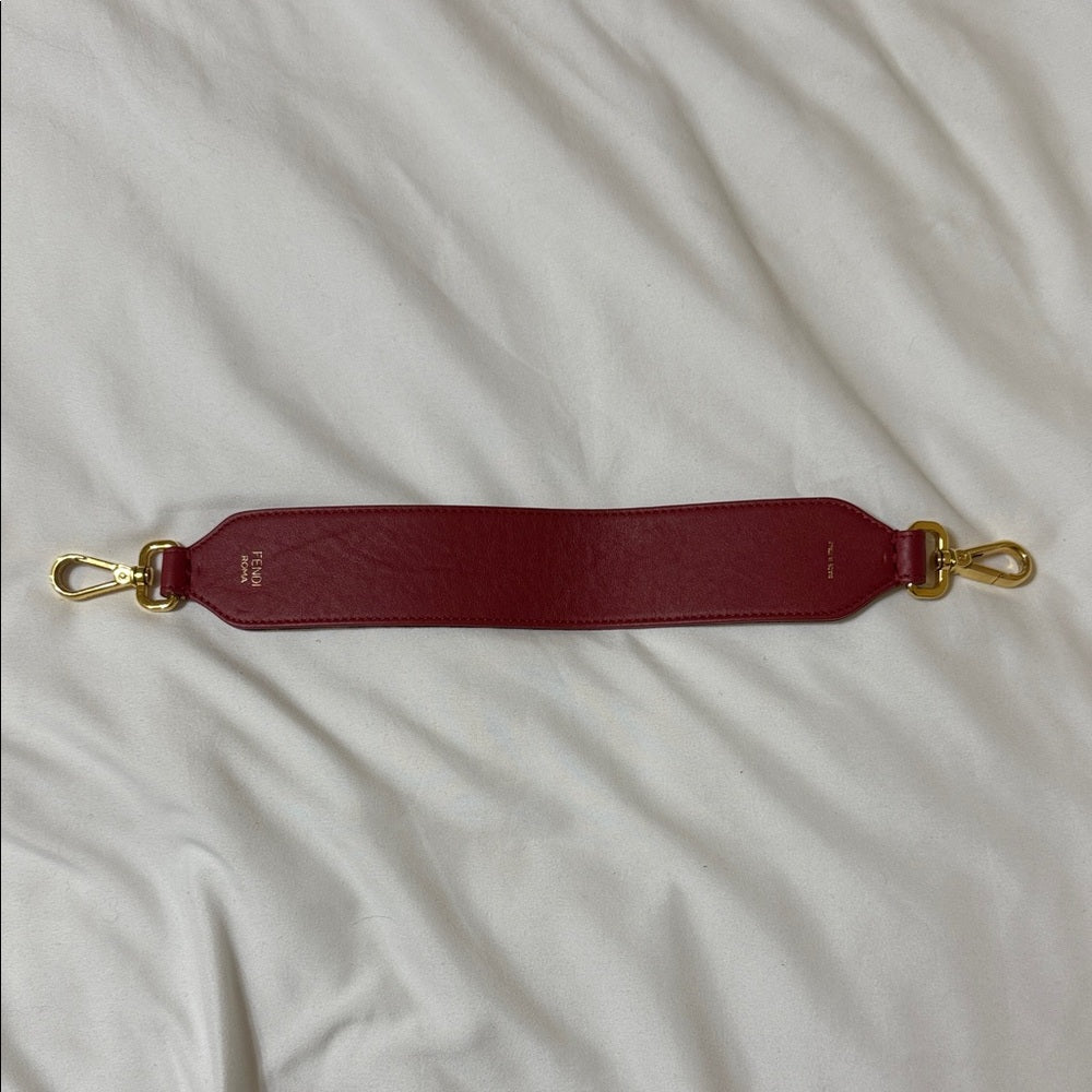 Fendi FF Velvet Bag Strap