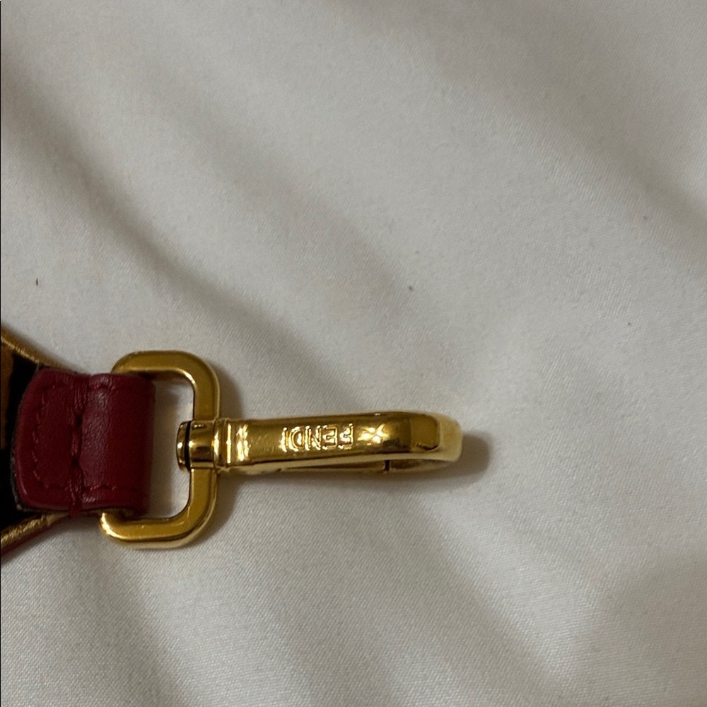 Fendi FF Velvet Bag Strap