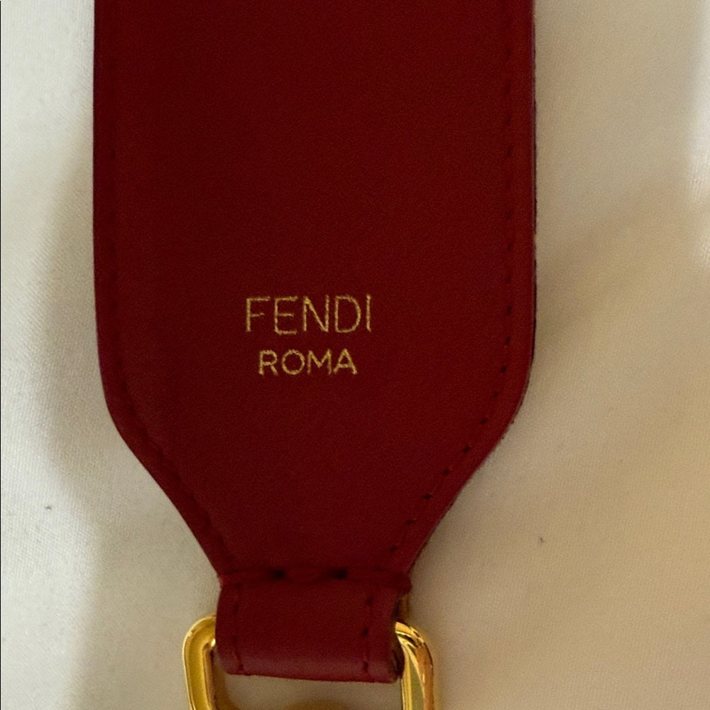Fendi FF Velvet Bag Strap