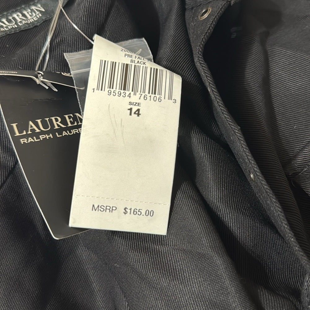 New Ralph Lauren Black Label Women’s Corset Front Dress Size 14