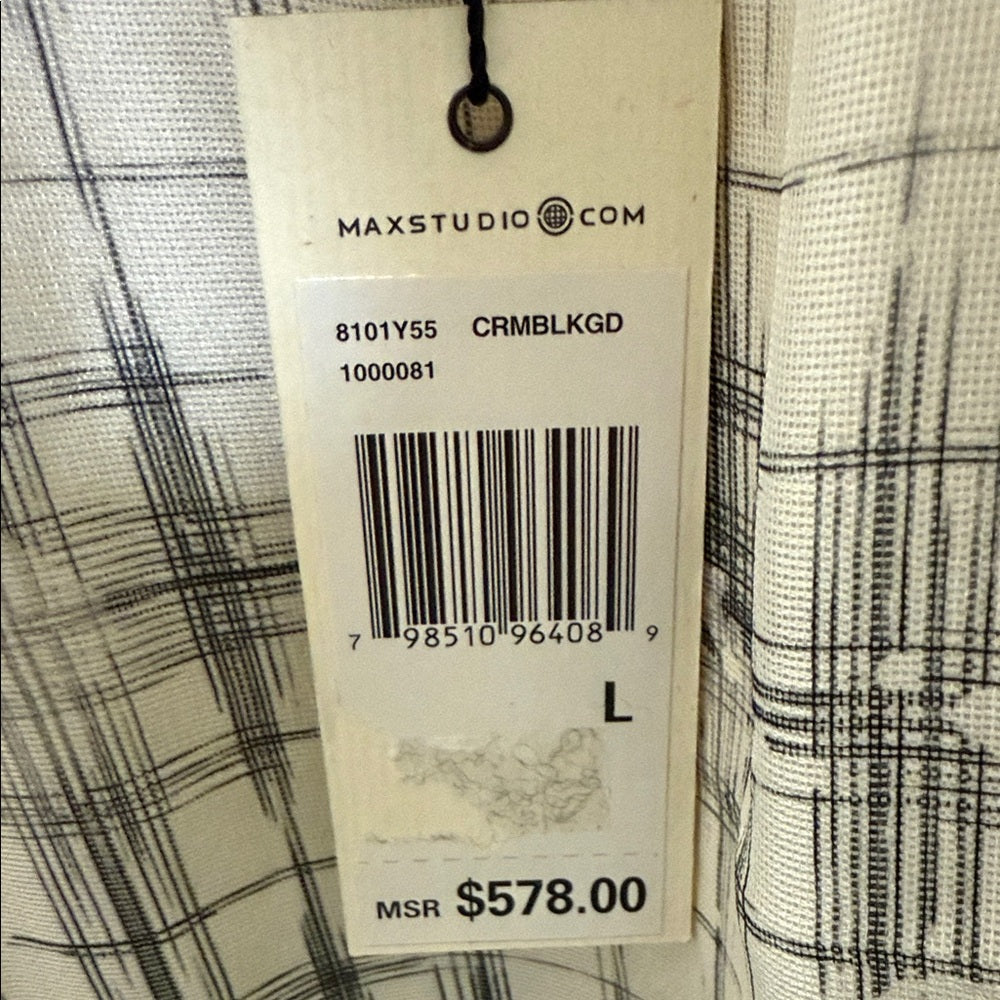 New Max Studio Limited Edition 100% Silk Dress