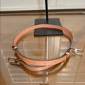 Louis Vuitton Pink Leather Bag Strap