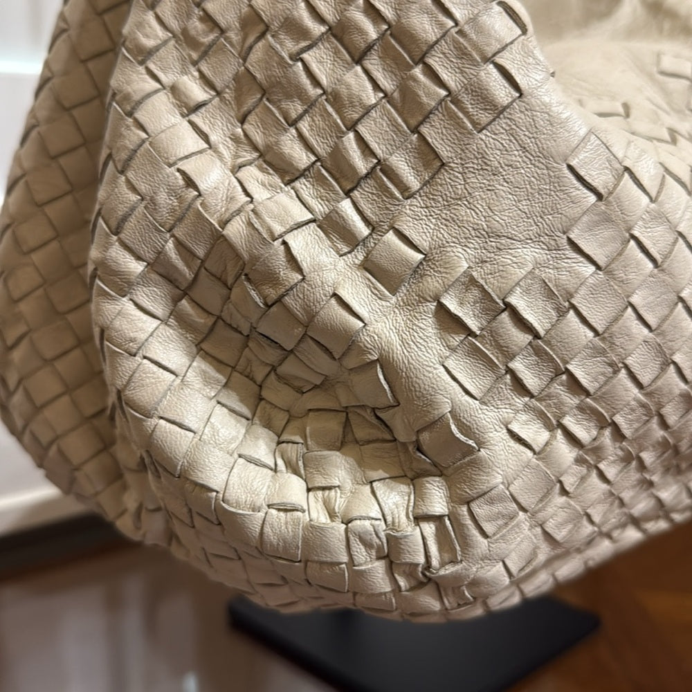 Bottega Veneta Intrecciato Leather Hobo Bag