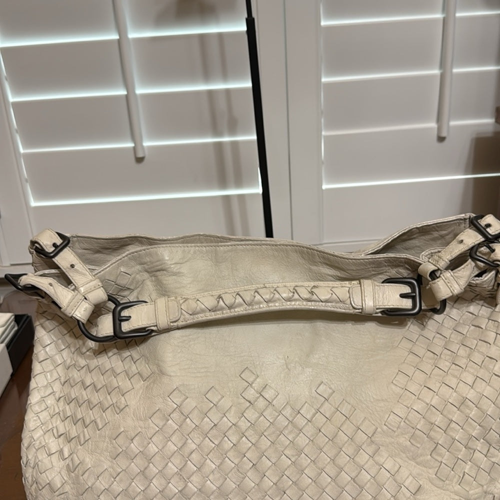 Bottega Veneta Intrecciato Leather Hobo Bag