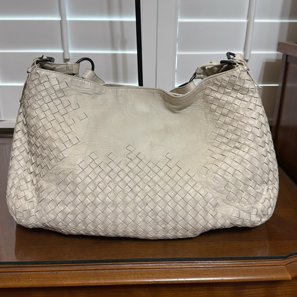 Bottega Veneta Intrecciato Leather Hobo Bag