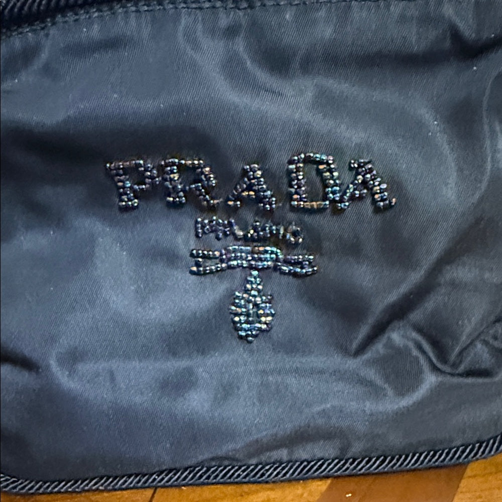 Prada Black Beaded Bag
