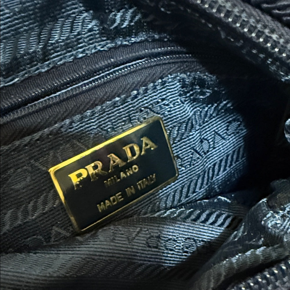 Prada Black Beaded Bag