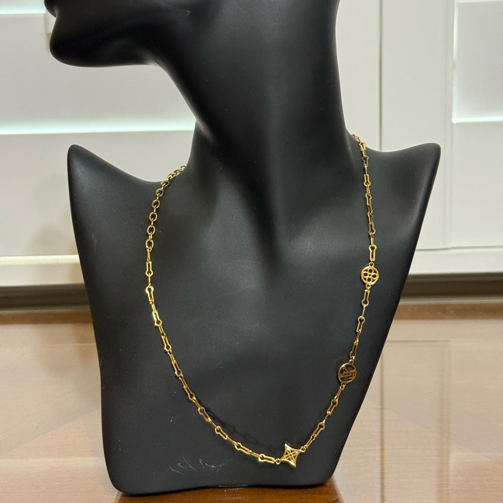 Louis Vuitton Collier Forever Young Gold Necklace
