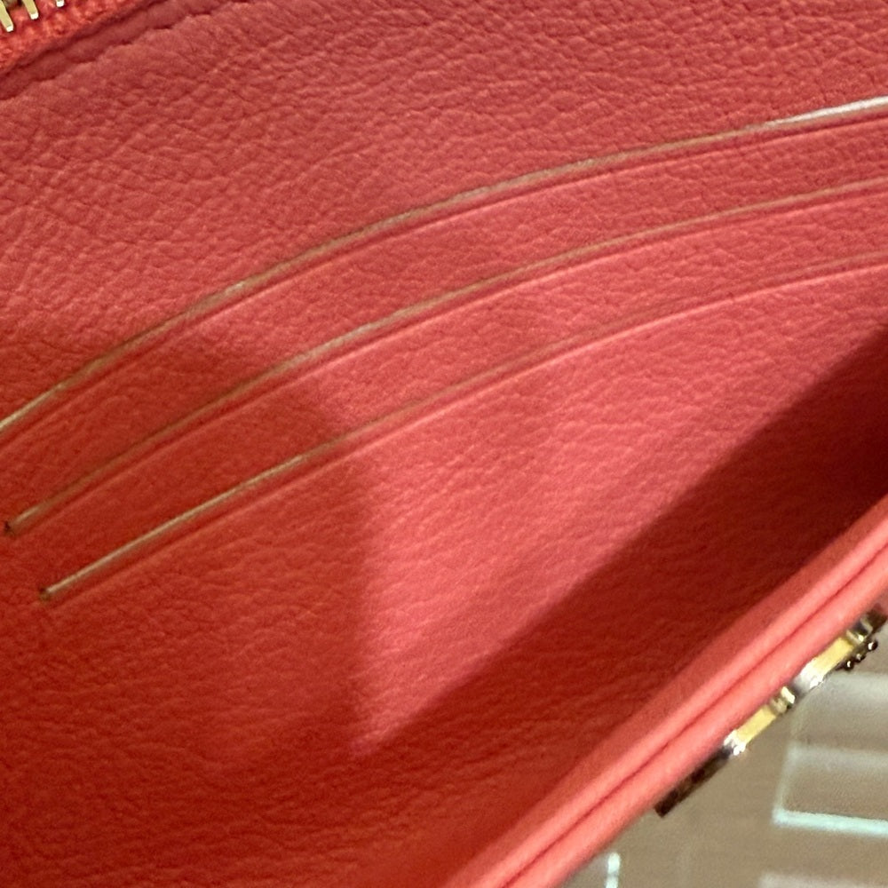 Chanel Special Addition Camellia Leather Wallet