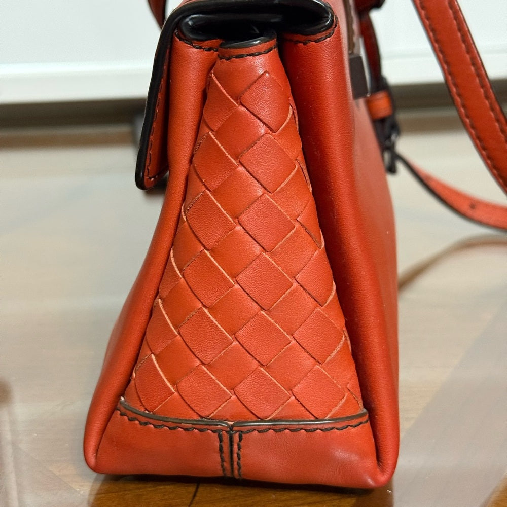 Bottega Veneta Intrecciato Piazza Crossbody Bag