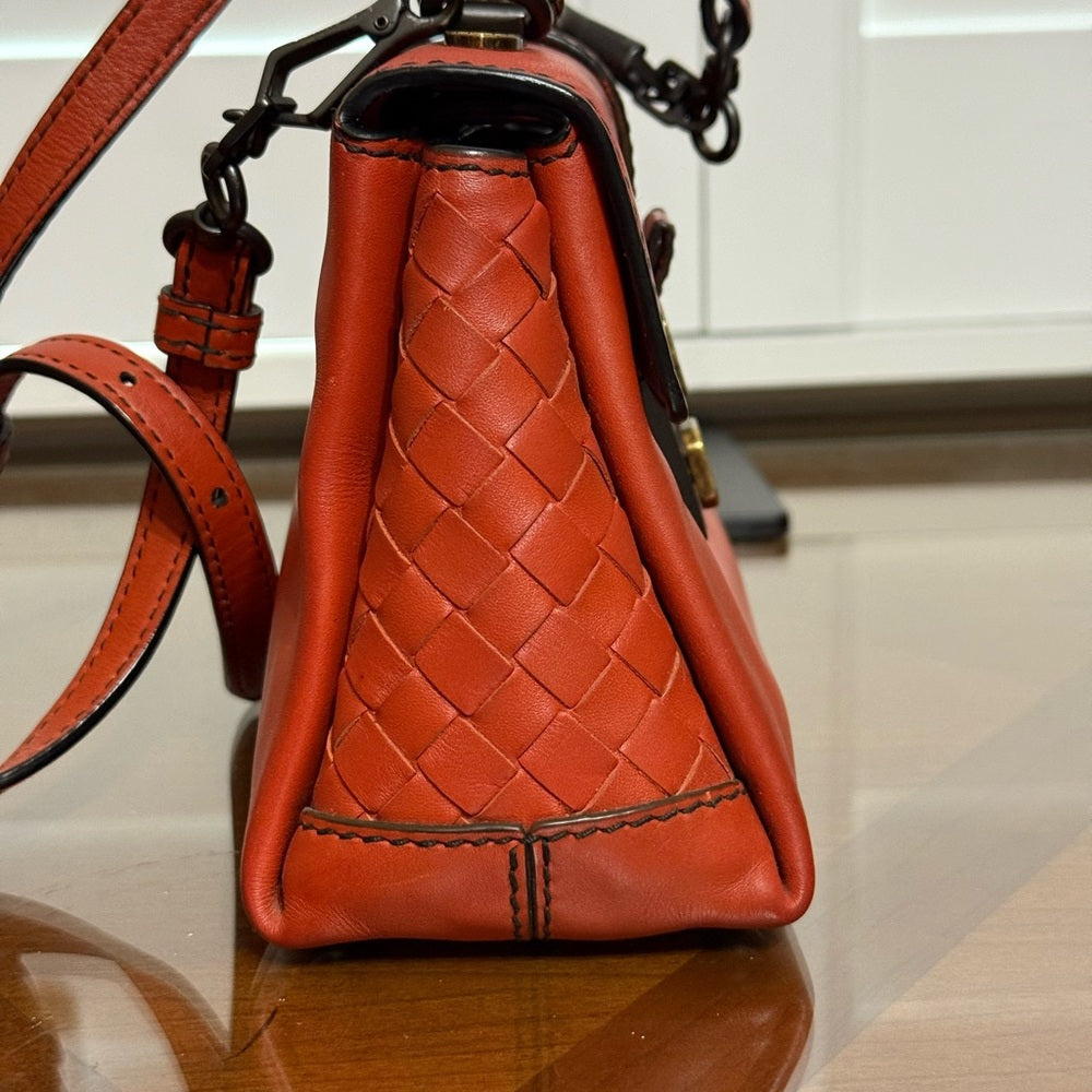 Bottega Veneta Intrecciato Piazza Crossbody Bag