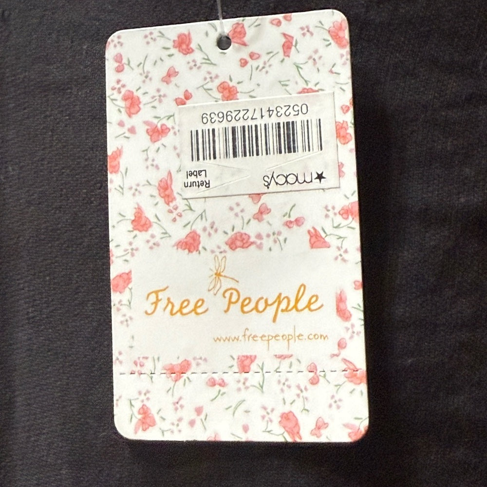 Free People Black Utility Jacket