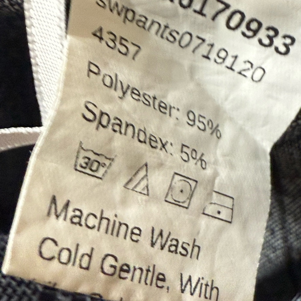 Women’s Plaid Pants - Black and Gray