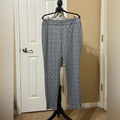 Women’s Plaid Pants - Black and Gray