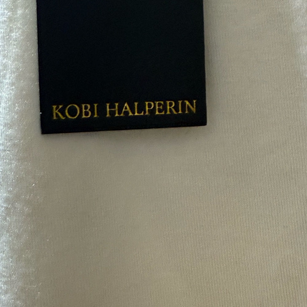 New Kobi Halperin White Twist-Front Tank Top