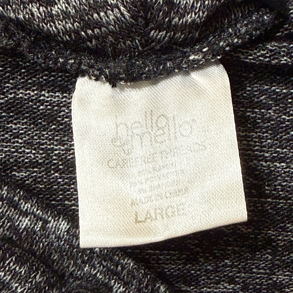 Elegant Charcoal Cowl Neck Sweater