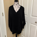 Lulu's Classic Black V-Neck Sweater