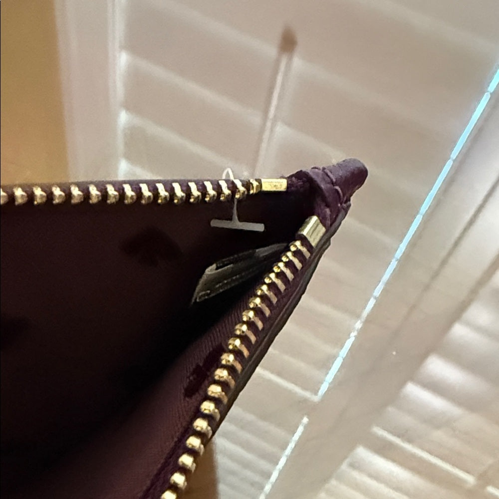 New Kate Spade Deep Purple Card Wallet