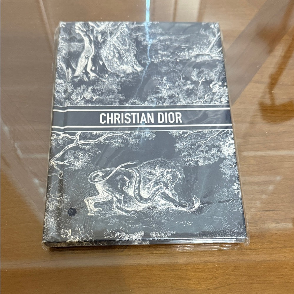New Dior Navy and White Notebook